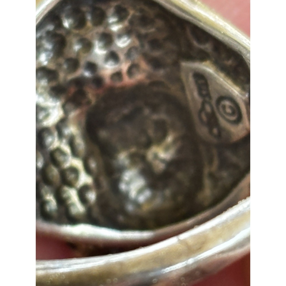 Vintage Silver Cloud Inc 925 Sterling Silver Dimensional Horse Head Ring SZ 8.5 - Picture 6 of 12